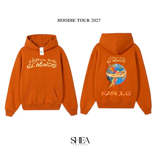 Hoodie Viajando por el mundo (Colores)