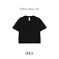 Polera Boxy Fit 220grs Negra Premium  - thumbnail 2