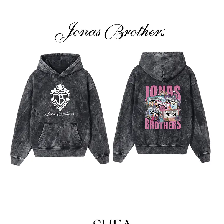 Poleron Acid Wash Jonas Brothers 2  1
