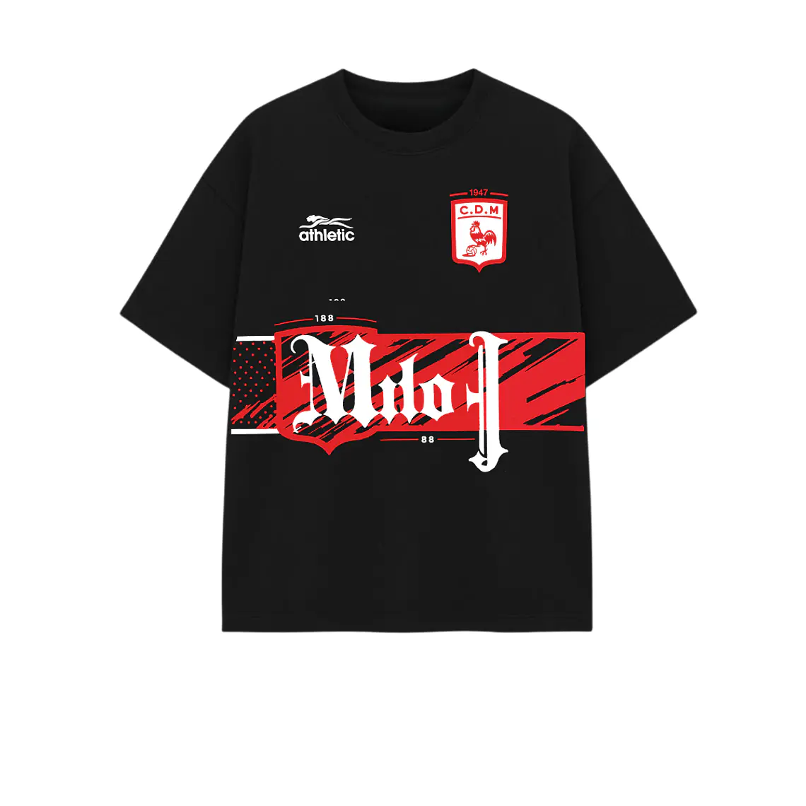 Polera Camisa Milo J Algodón da athlelic 1