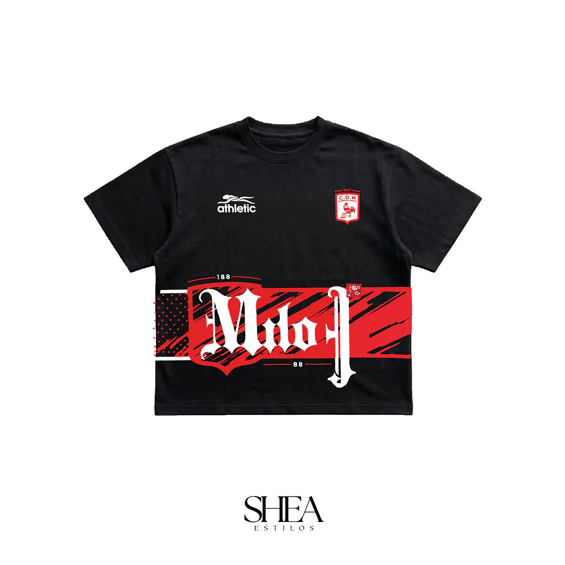 Polera Camisa Milo J Algodón da athlelic 2