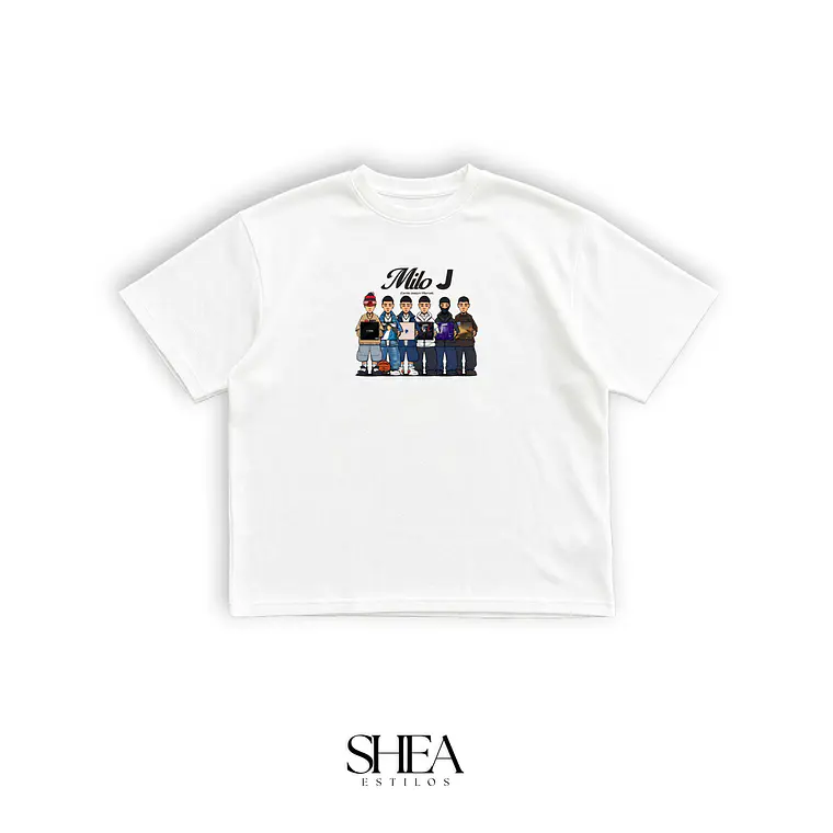 Polera albumes Milo J  1