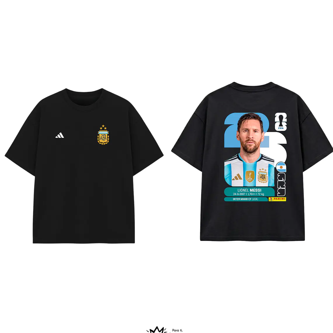 Camisa Álbum Messi  1