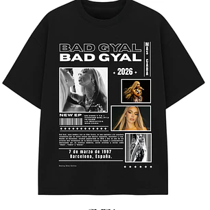 Polera Bad Gyal Desing Shea Estilos 