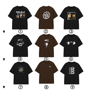 POLERAS A $5.990 MILO J (ELECCIÓN)