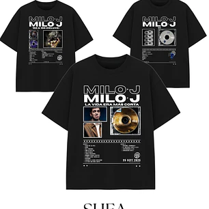Polera Milo J (111 - 166 - La Vida Era Mas Corta)