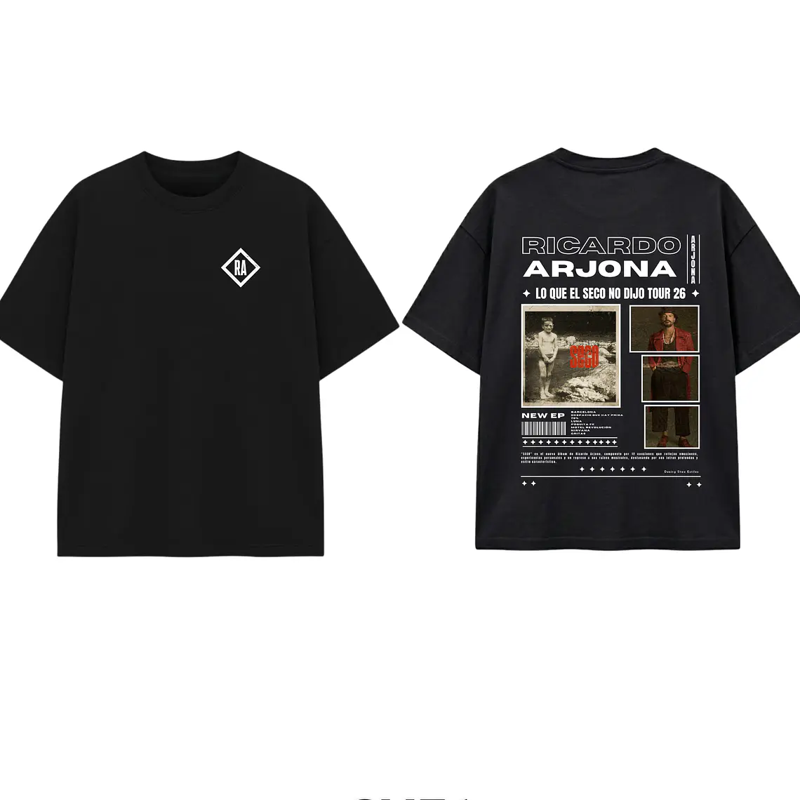 Polera Ricardo Arjona Desing Shea Estilos 1