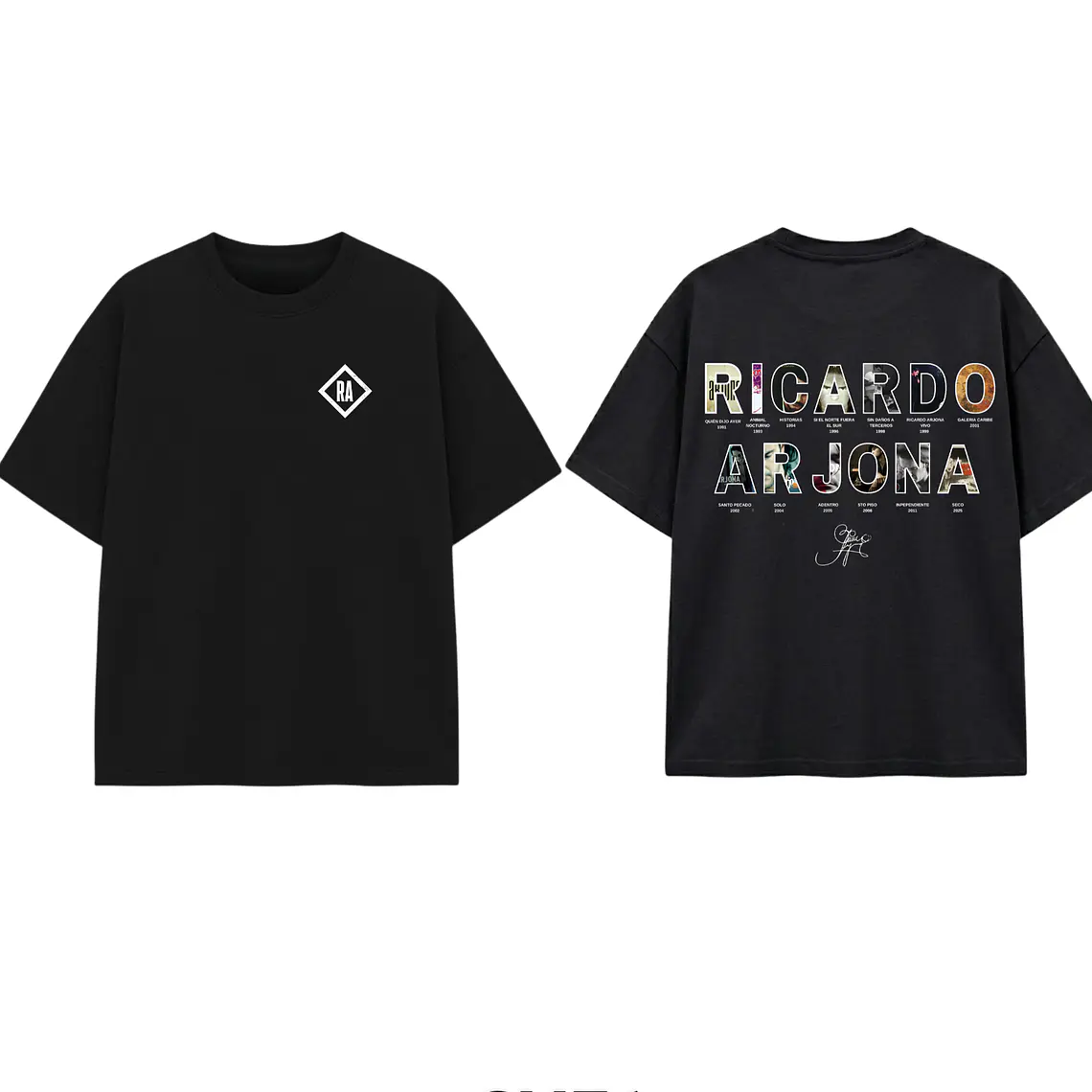 Polera Ricardo Arjona Desing Shea Estilos 2 1