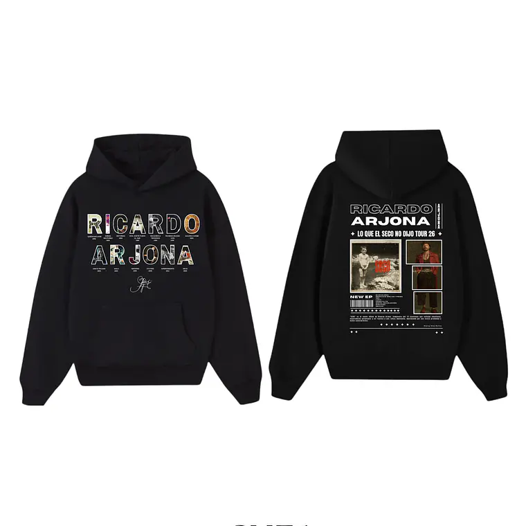 Poleron Ricardo Arjona desing shea 1