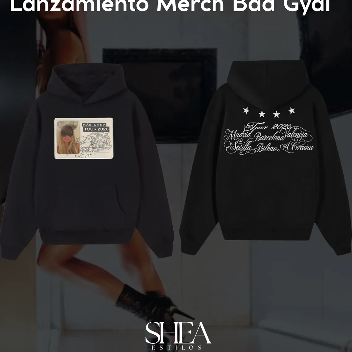 Hoodie Bad Gyal Mas Cara 1