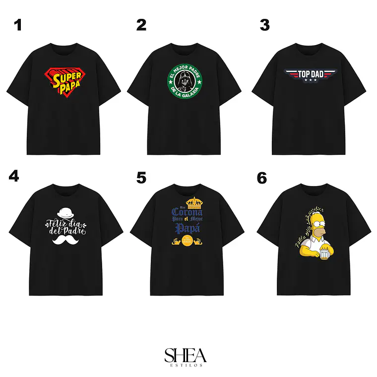 poleras día del papá (elección) 1