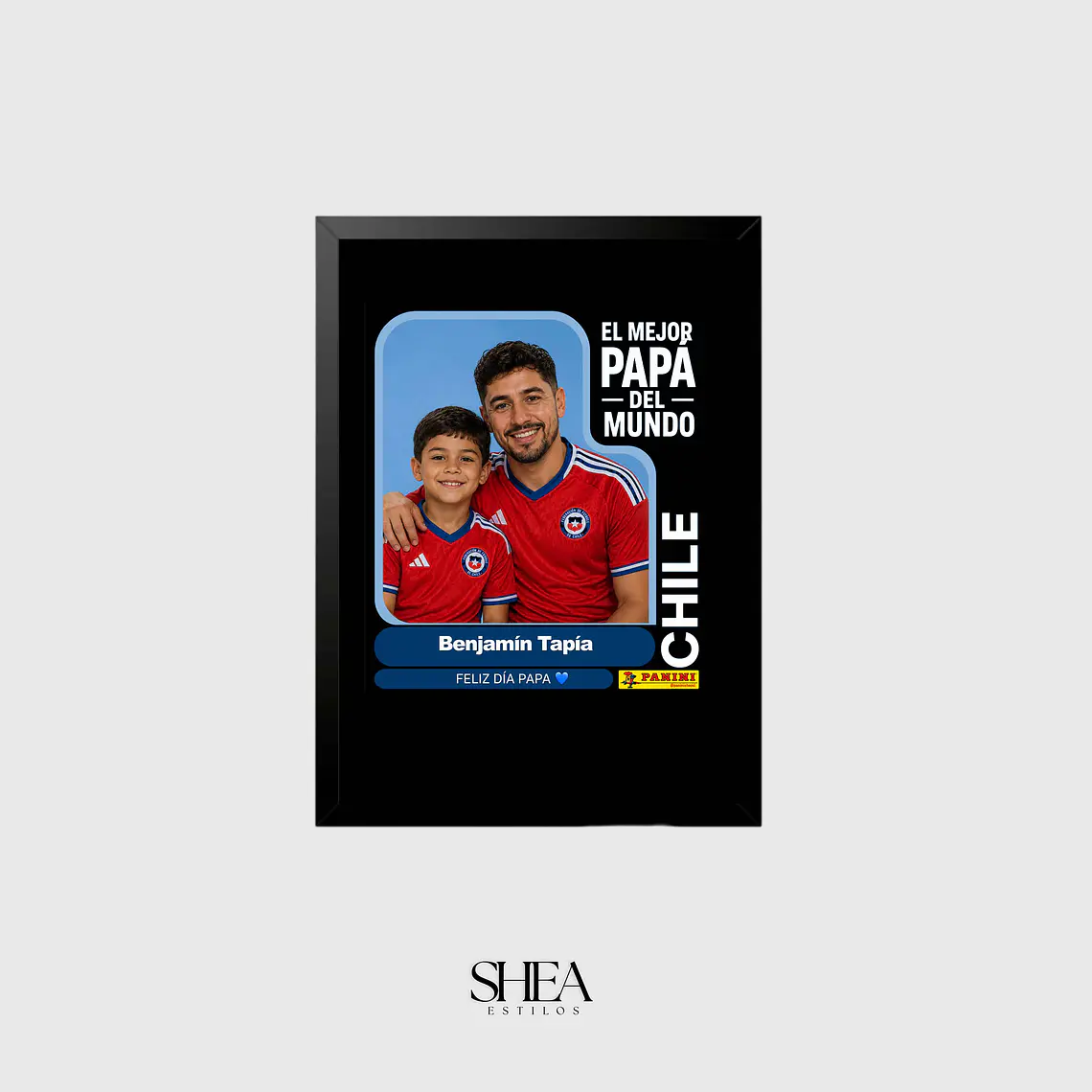 Cuadro Día del Papá Selección Chilena  2