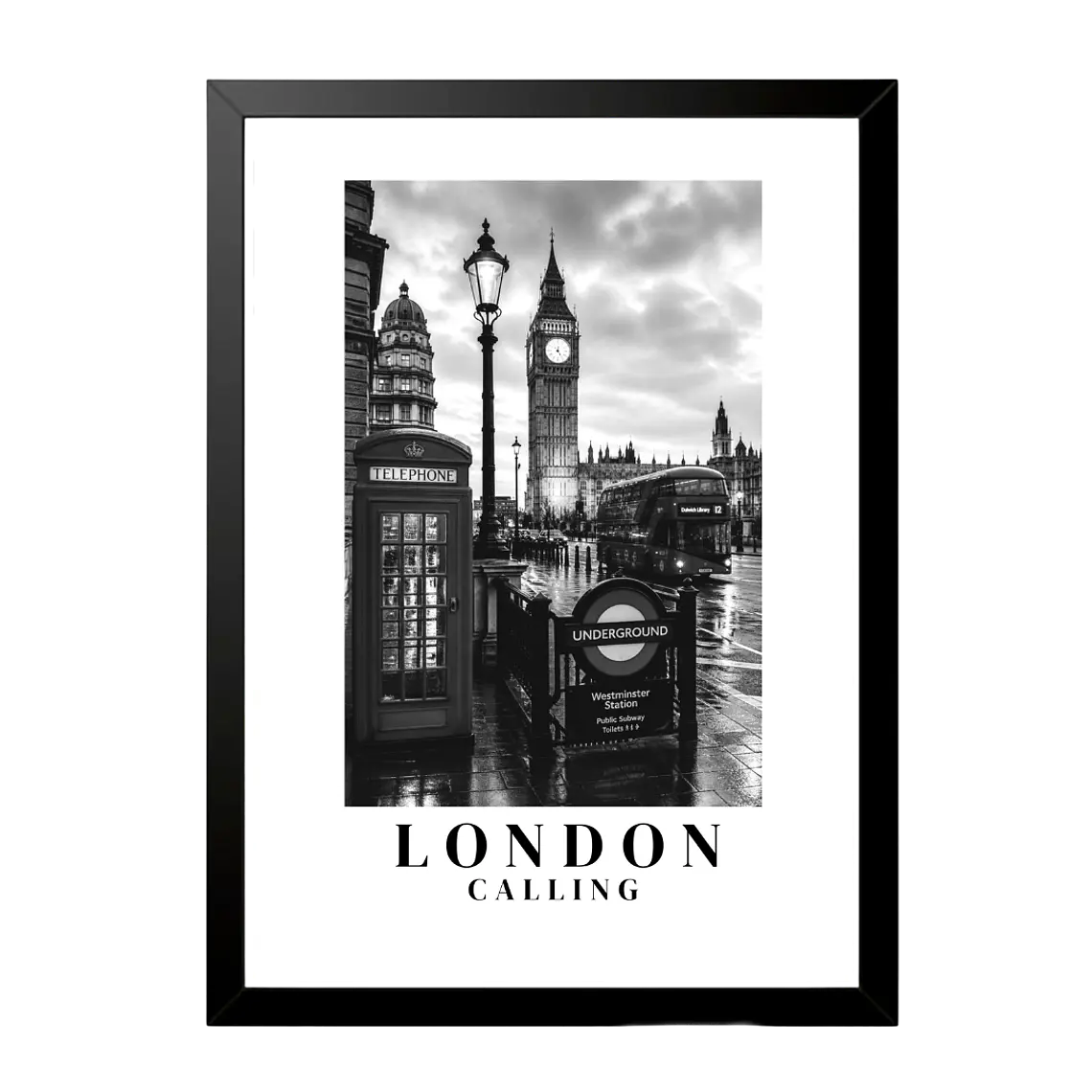 CUADRO LONDON CALLING  1