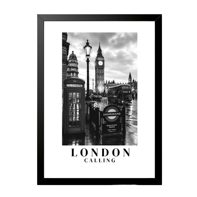CUADRO LONDON CALLING  1