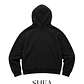 Poleron Boxy Fit Negro (Sin Estampado) - Miniatura 3