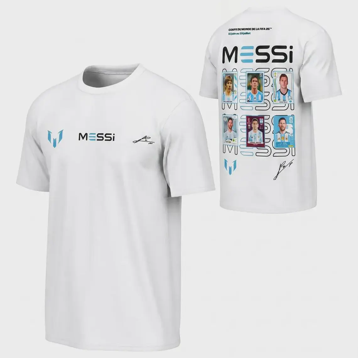 Polera Messi Mundial  1