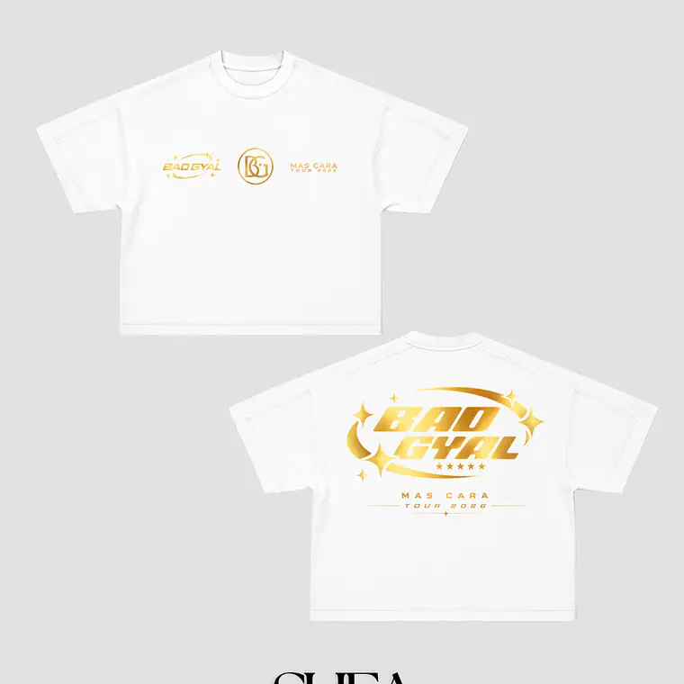 Polera Boxy Fit Bad Gyal 2 1