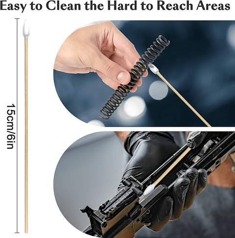 Hisopos Bambu 15 cm (100 und)