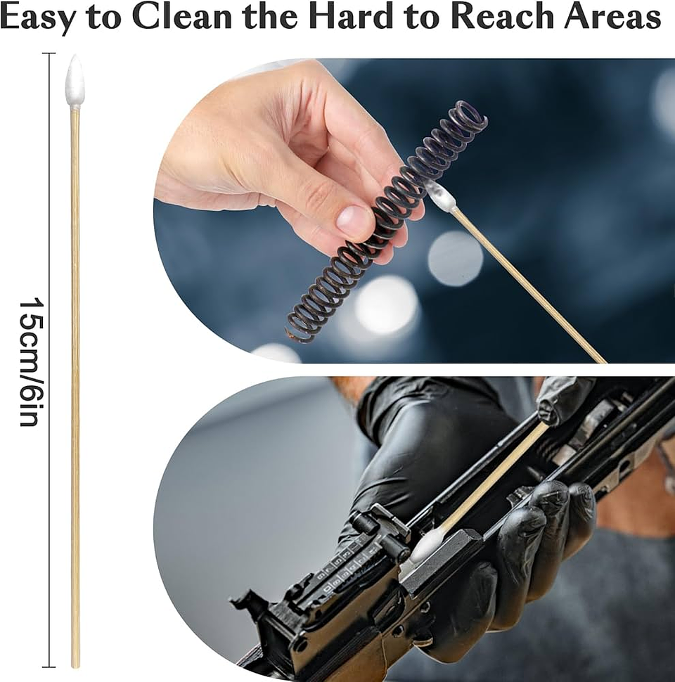 Hisopos Bambu 15 cm (100 und) 2