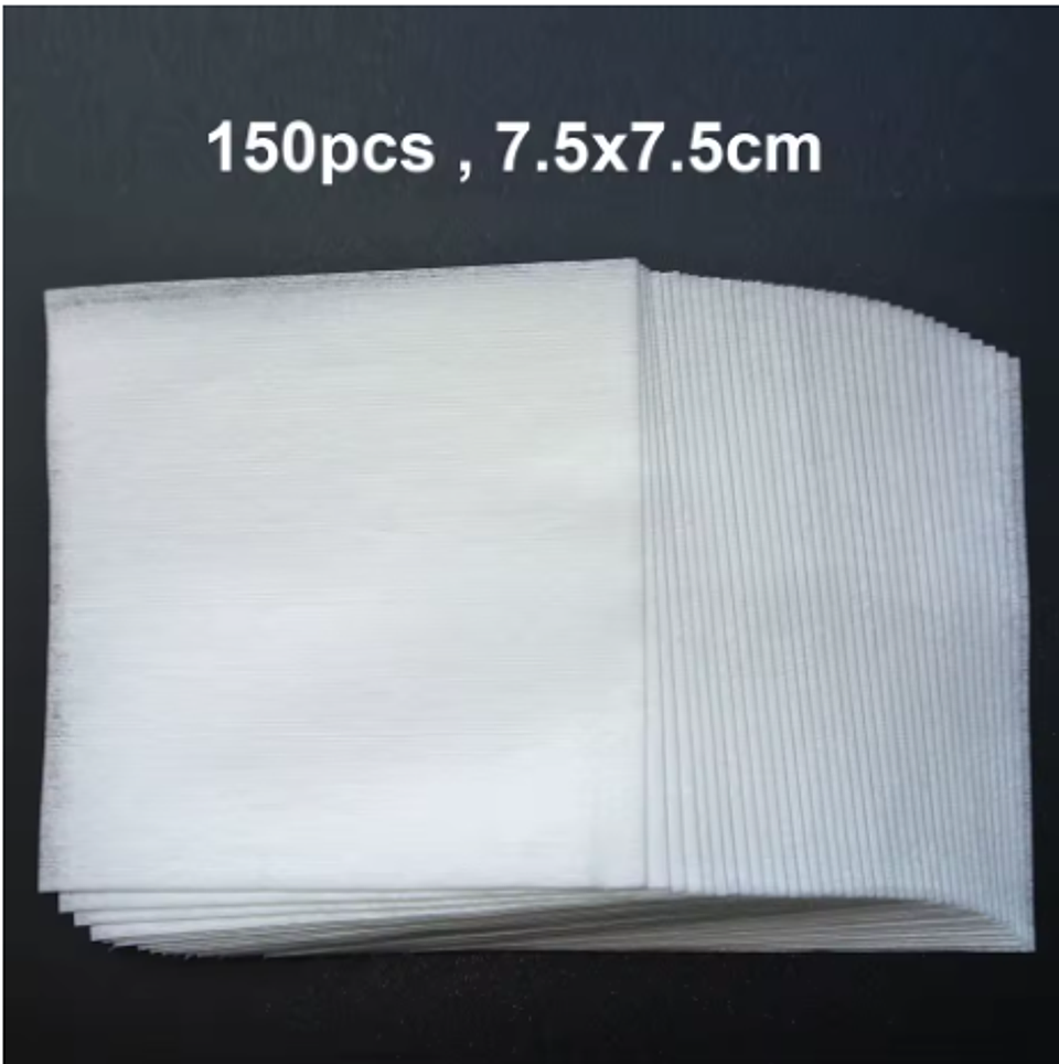 Parche limpieza armas - 7,5 x 7,5 cm 2