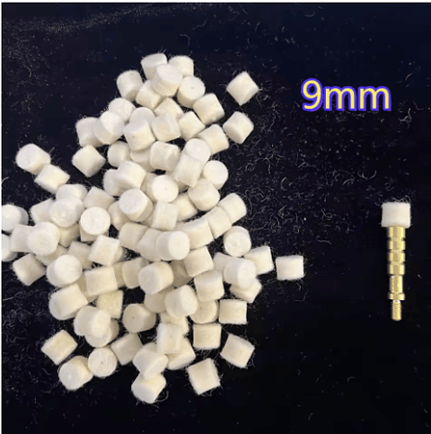 Fieltros de Limpieza para Pistola 9mm (.35 /.357)