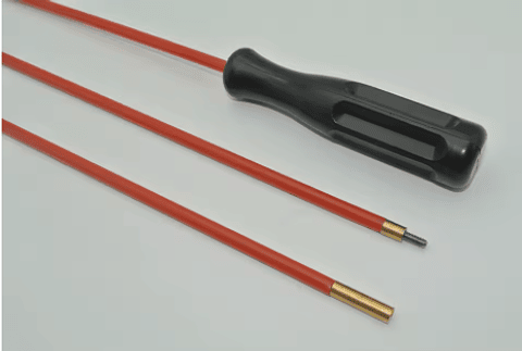 Varilla de Limpieza de 3 Piezas - Latón con Recubrimiento de Nailon (84 cm)