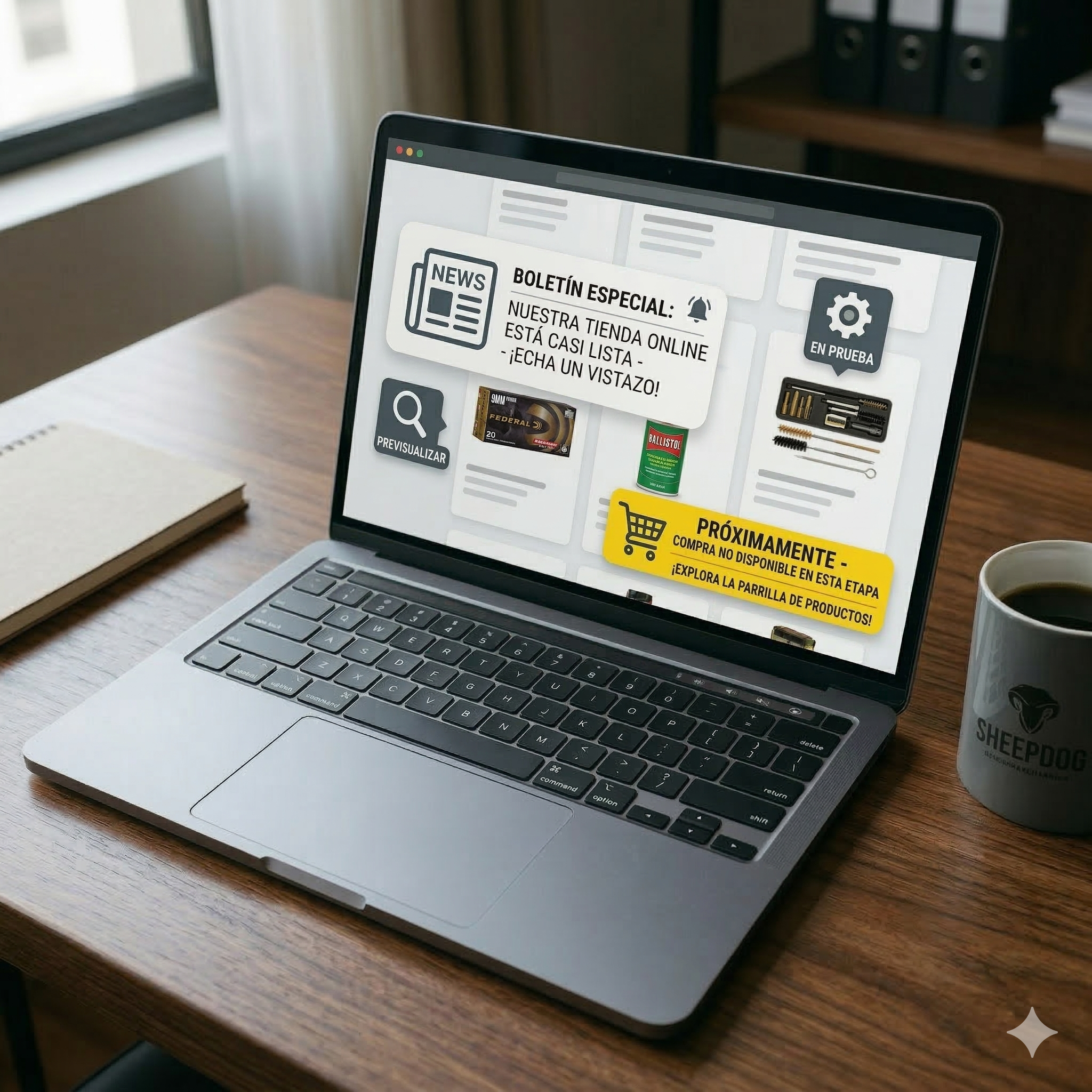 ¡Nuestra Tienda Online está casi lista! Explora nuestro catálogo