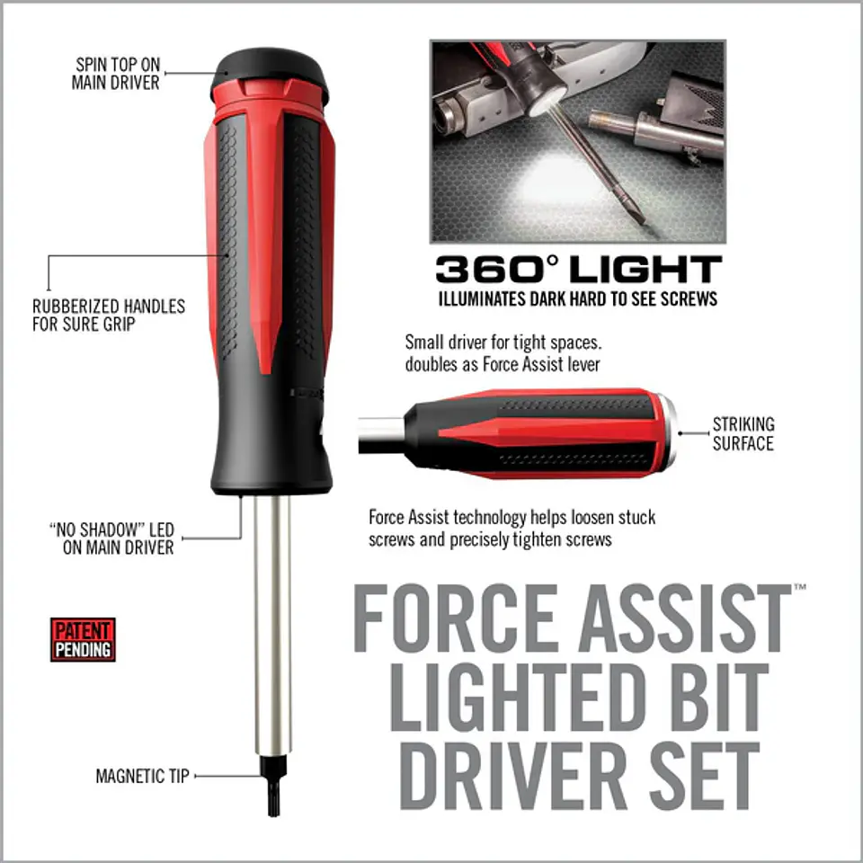Smart-Torq & Driver Master Set - Real Avid 8
