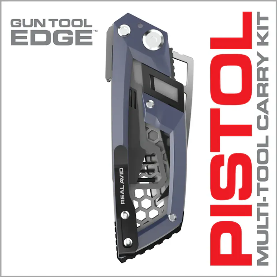 Real Avid Gun Tool Edge Pistol – Multiherramienta y Navaja Táctica para Pistolas 3