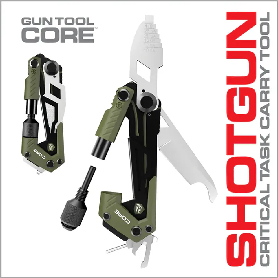 Real Avid Gun Tool Core Shotgun – Multiherramienta Compacta para Escopetas 3