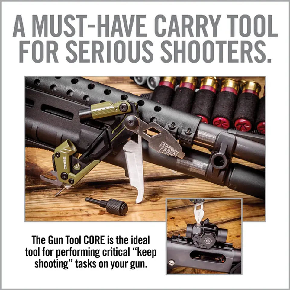 Real Avid Gun Tool Core Shotgun – Multiherramienta Compacta para Escopetas 9