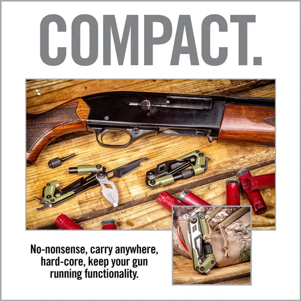 Real Avid Gun Tool Core Shotgun – Multiherramienta Compacta para Escopetas 11