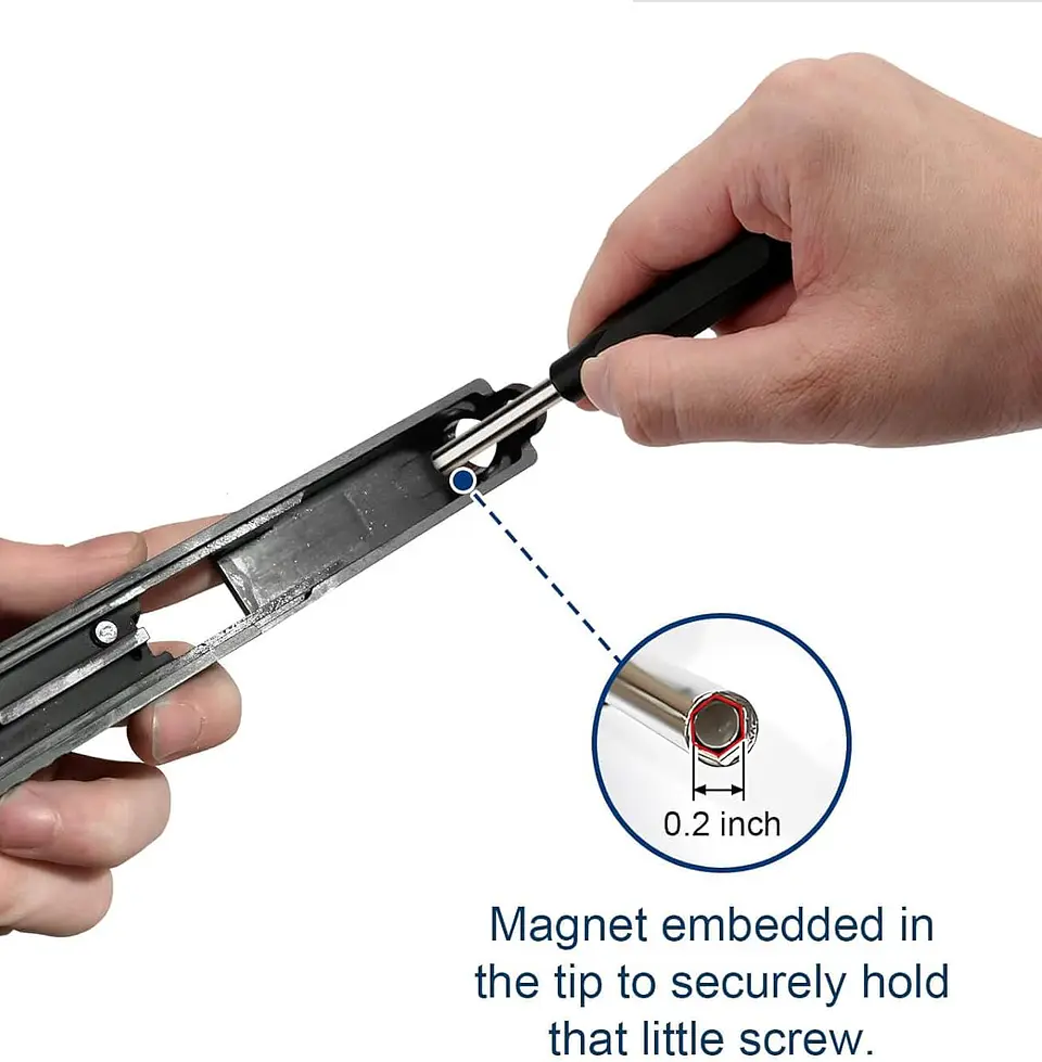 Herramienta Glock - llave punto mira y punzón 2