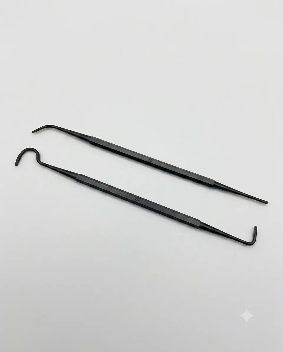 Kit de Curetas de Nylon: Gancho L 1