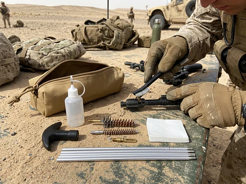 Kit de Limpieza de Campaña para Fusil