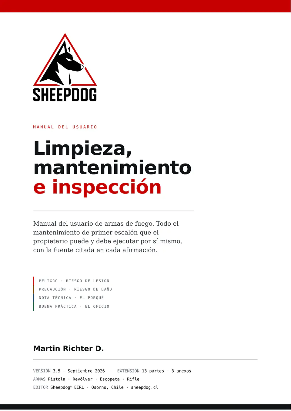 Manual de Limpieza, Mantenimiento e Inspección de Armas de Fuego 1