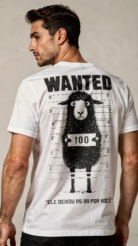 Camisa de manga curta - Wanted - Epistle Edition