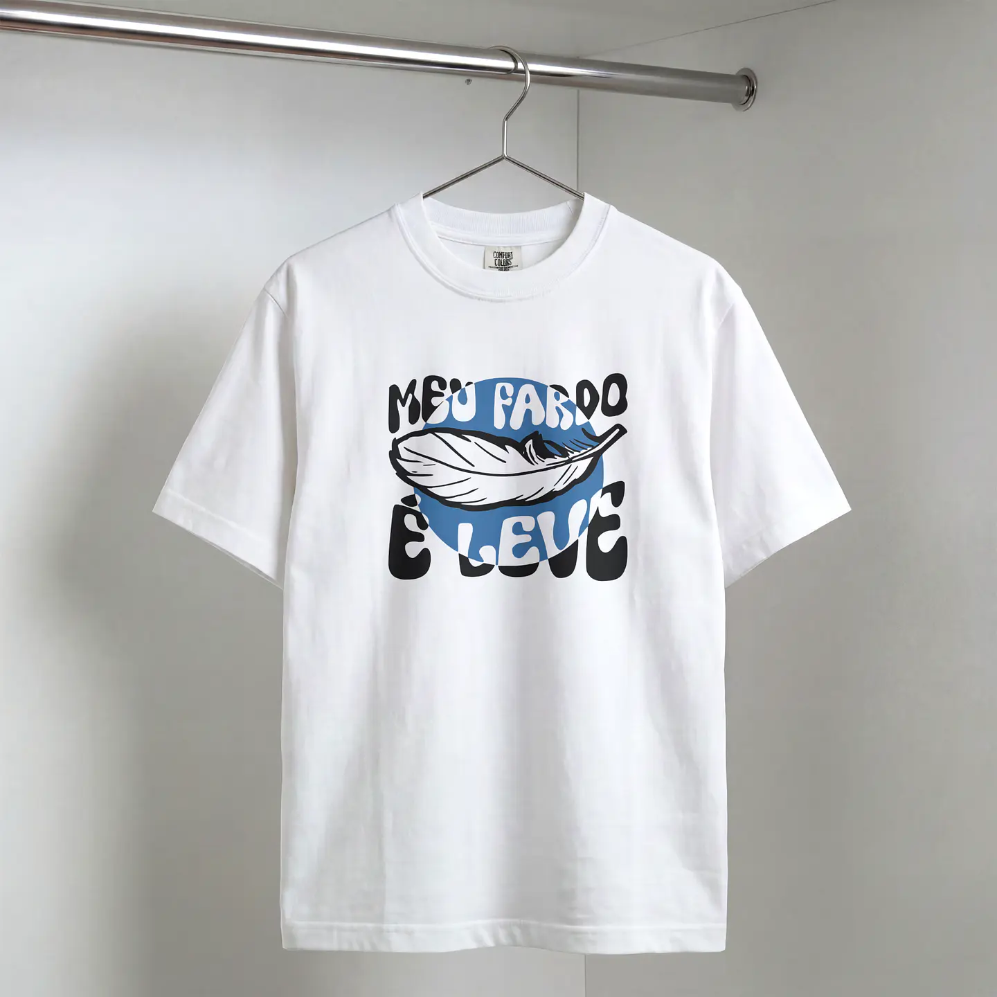 T-shirt de manga curta - Meu Fardo é Leve - Epistle Edition 3
