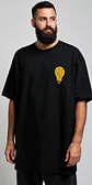 T-shirt oversized de manga curta - Que haja Luz - Daily Oversized Edition - Thumbnail 2