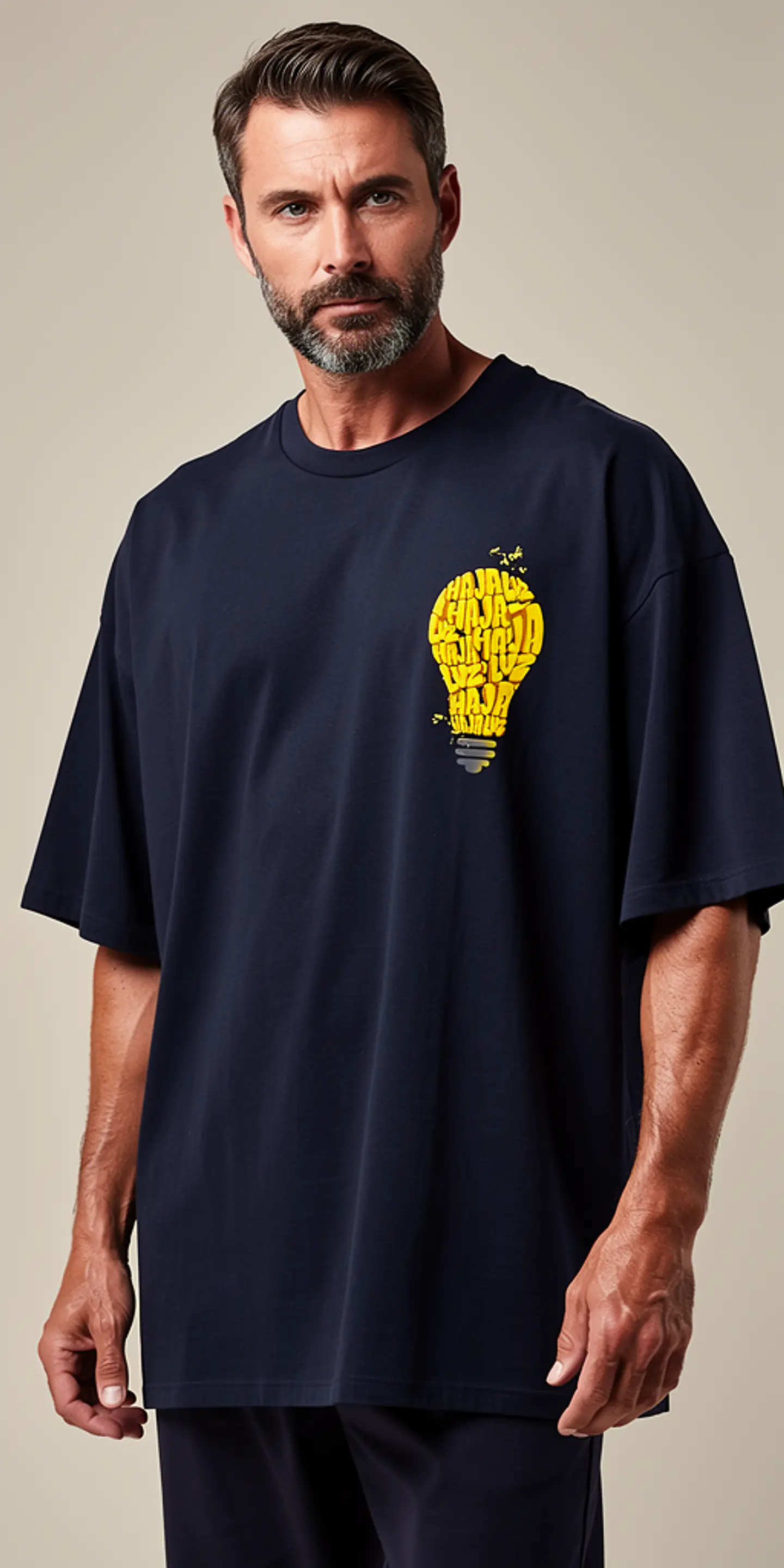 T-shirt oversized de manga curta - Que haja Luz - Daily Oversized Edition 6