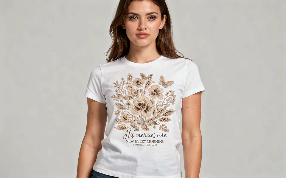 T-shirt de manga curta - Flowers - Epistle Edition 2