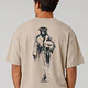 T-shirt de manga curta - Cordeiro e Leão - Ágape Oversized Edition