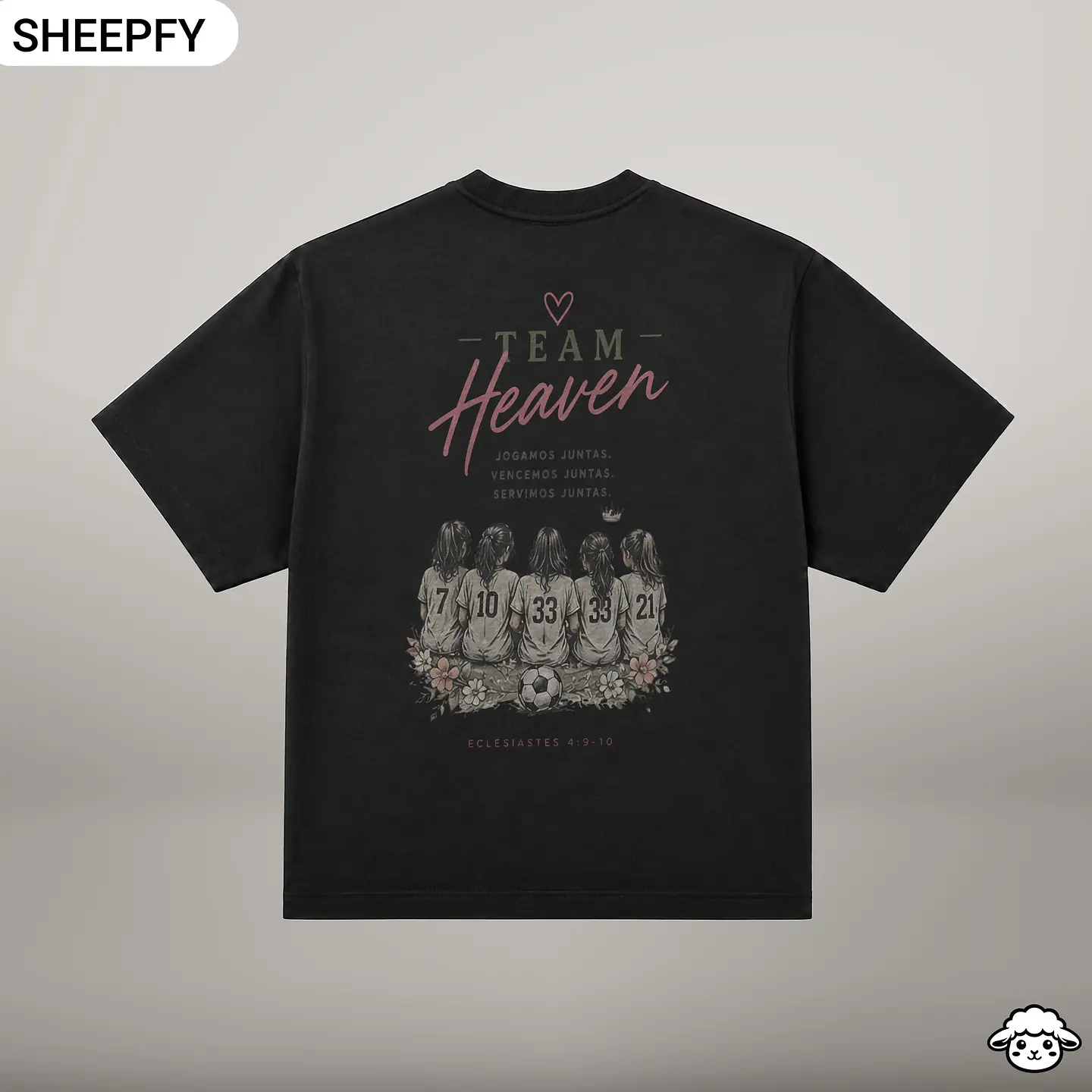 T-shirt oversized de manga curta - Team Heaven - World Cup Collection 3