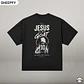 T-shirt oversized de manga curta - Jesus is My GOAT - World Cup Collection - Thumbnail 15
