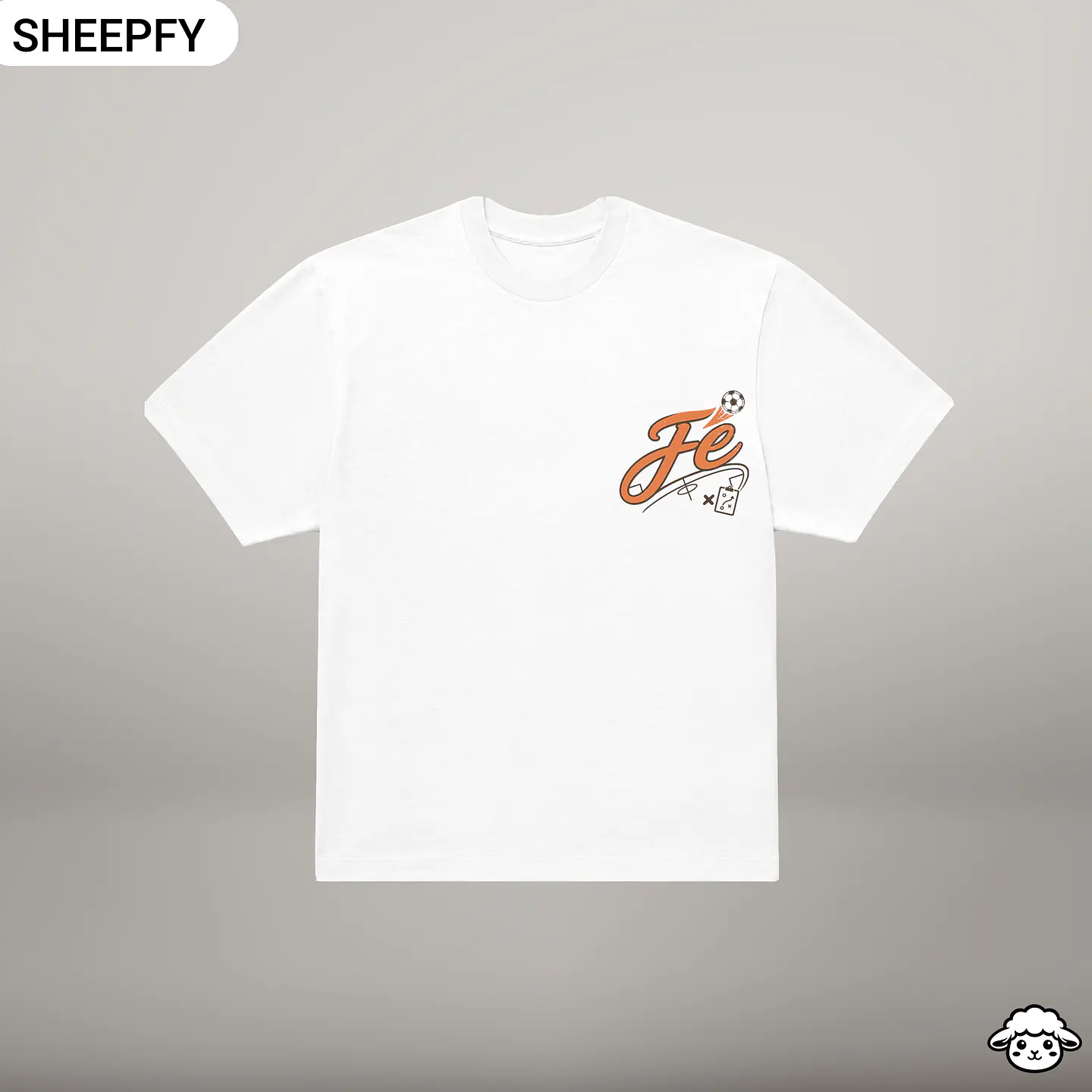 T-shirt oversized de manga curta - Tática da Fé - World Cup Collection 6