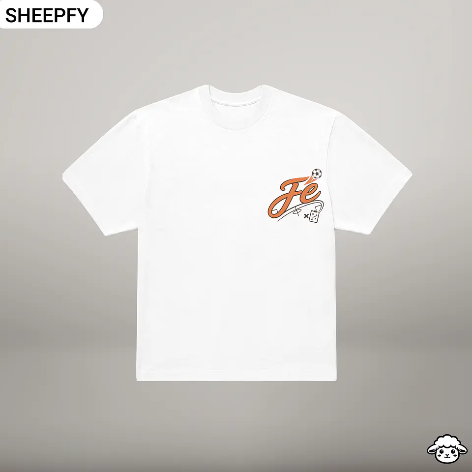 T-shirt oversized de manga curta - Tática da Fé - World Cup Collection 6