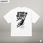 T-shirt oversized de manga curta - Jesus Saves - World Cup Collection - Thumbnail 6