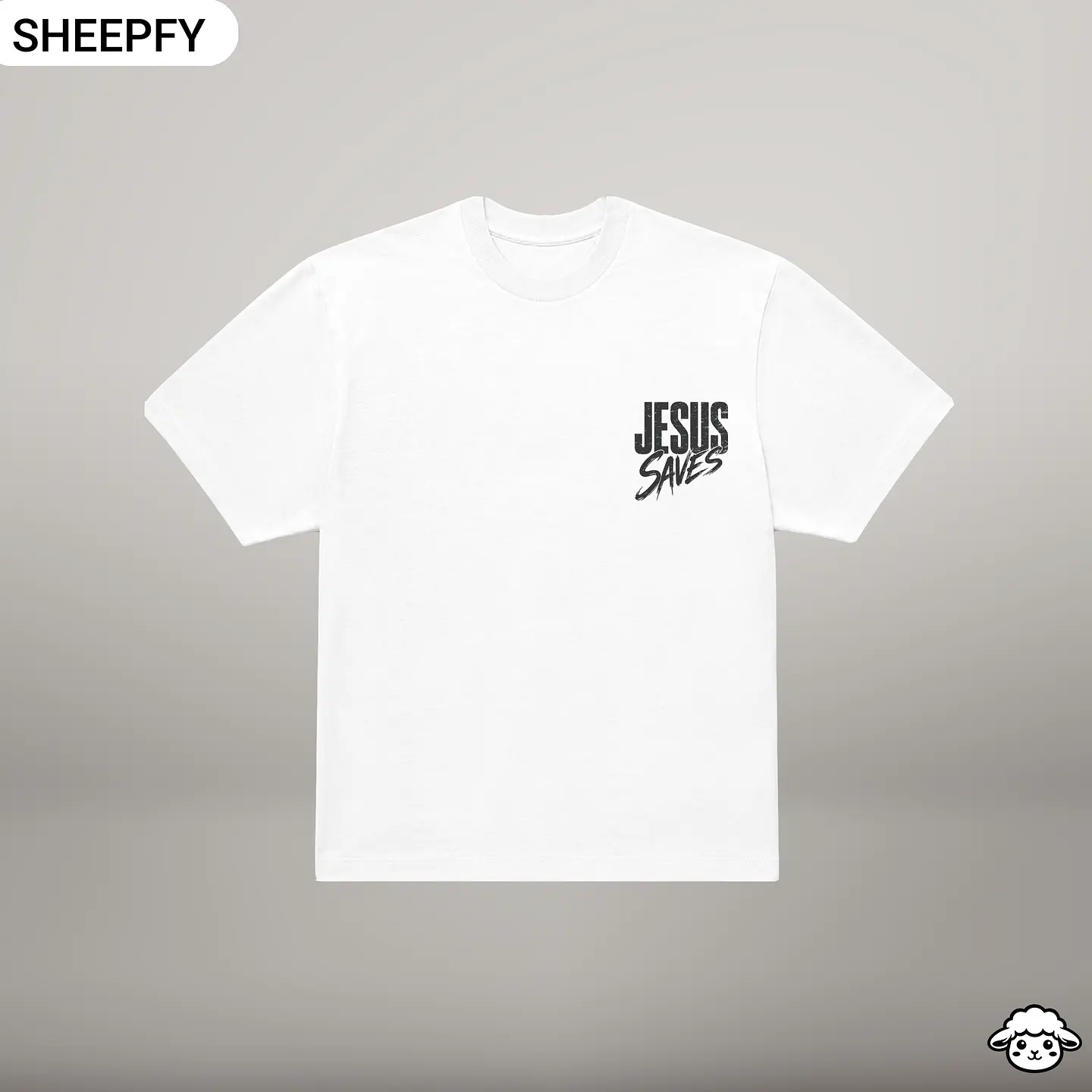 T-shirt oversized de manga curta - Jesus Saves - World Cup Collection 5