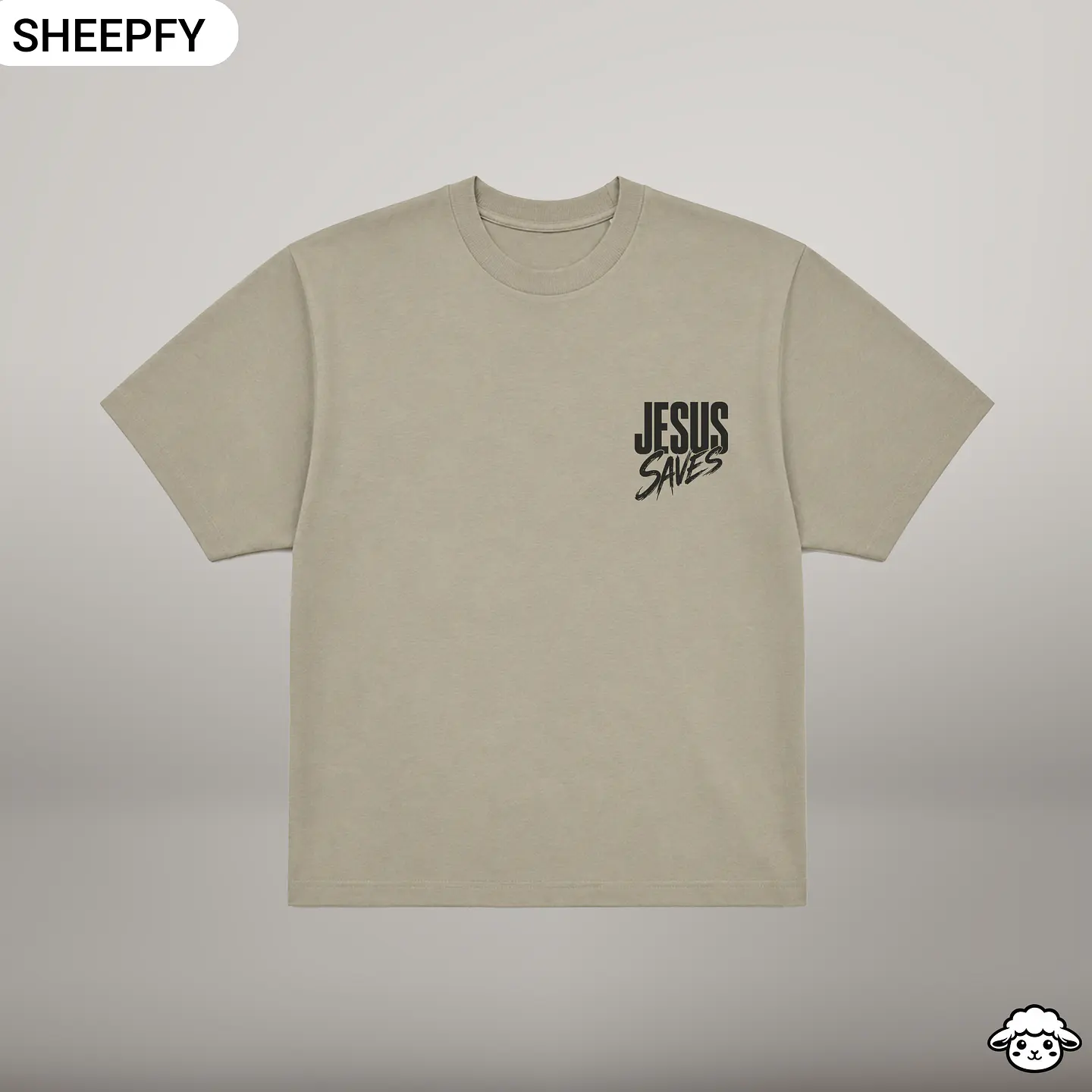 T-shirt oversized de manga curta - Jesus Saves - World Cup Collection 3