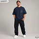 T-shirt oversized de manga curta - Jesus é meu camisa 10 - World Cup Collection